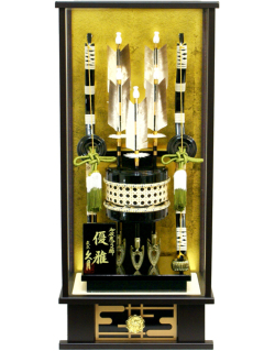 【破魔弓】久月作 「優雅」　ケース飾り(650418)