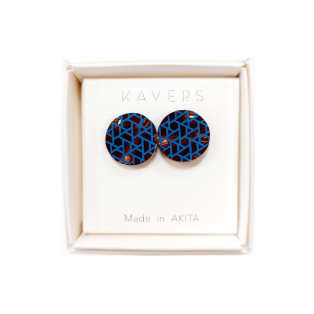 樺細工「カフリンクス（カフスボタン）」秋田 伝統工芸（桜皮細工