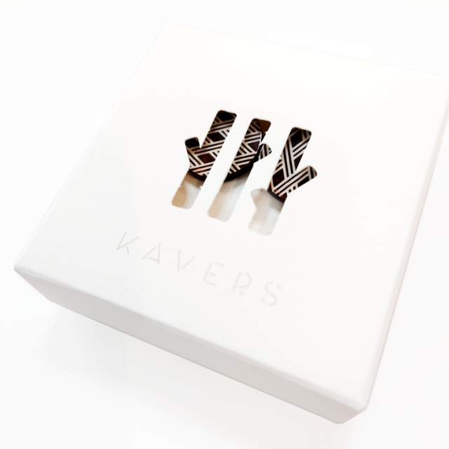 樺細工「カフリンクス（カフスボタン）」秋田 伝統工芸（桜皮細工