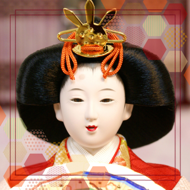 雛人形,久月,よろこび雛,ケース飾り,16621,ひな人形,インターネット