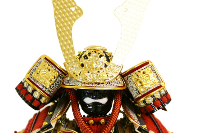 【久月】5月人形 鎧武者 5号（屏風 別売り） 旭翠作 武田信玄 収納式 鎧飾り 10号 鎧単品 五月節句 五月人形