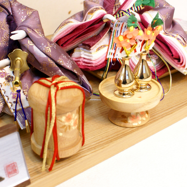 お雛様とお飾り　(展示品) お雛様とお飾り (展示品)