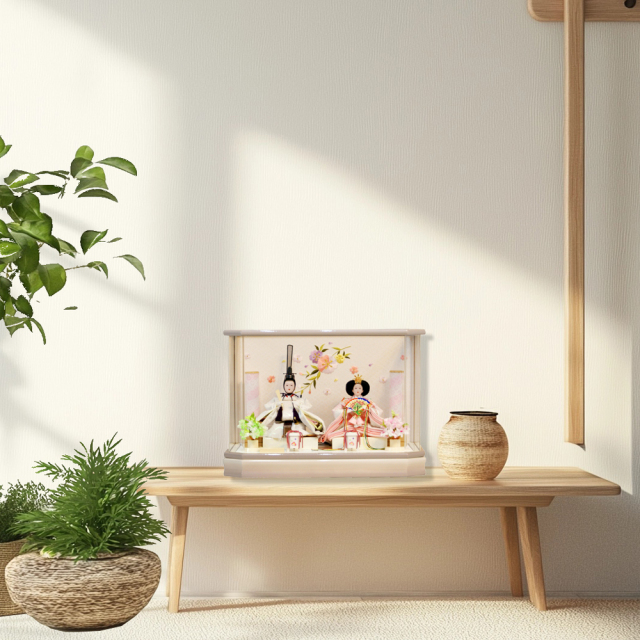 雛人形,吉徳大光,ケース飾り,322-042,ひな人形,インターネット通販