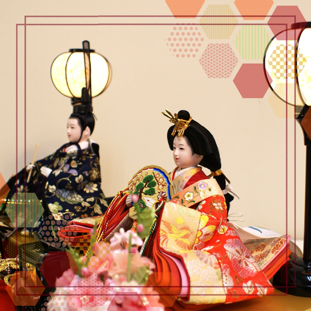 雛人形,吉徳大光,ケース飾り,322-360,ひな人形,インターネット通販