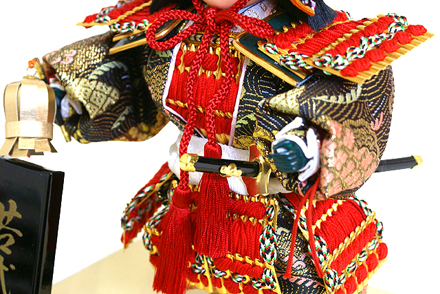五月人形,久月,563161,5月人形,子供大将,武芸者,武者人形,兜,ケース