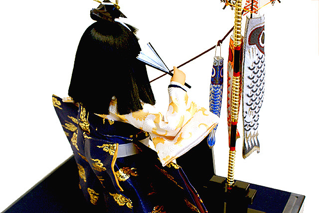 美品　五月人形 大将飾り 鯉のぼり　オルゴール付き　こどもの日　兜飾り　武者人形 五月人形,子供大将,5月人形,武者人形,503-320,吉徳大光,鯉のぼり