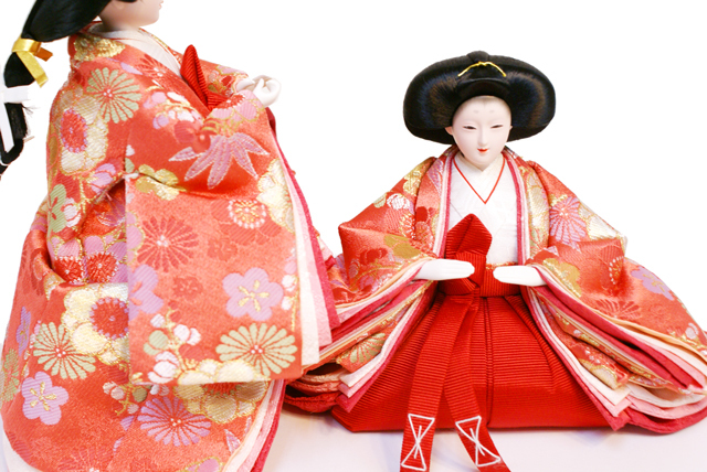 吉徳大光 ひな人形「十五人揃い 御雛」 七段飾り/602-024 