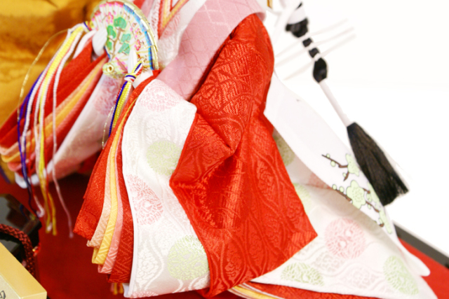 雛人形】 久月 立雛 親王アクリルケース飾り(65728),ひな人形