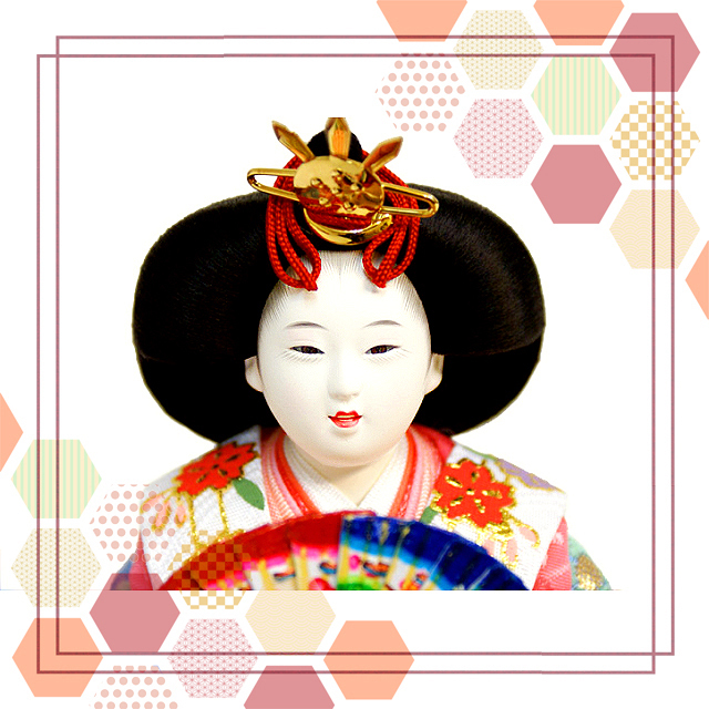 雛人形,久月,よろこび雛,ケース飾り,#65788,ひな人形,インターネット