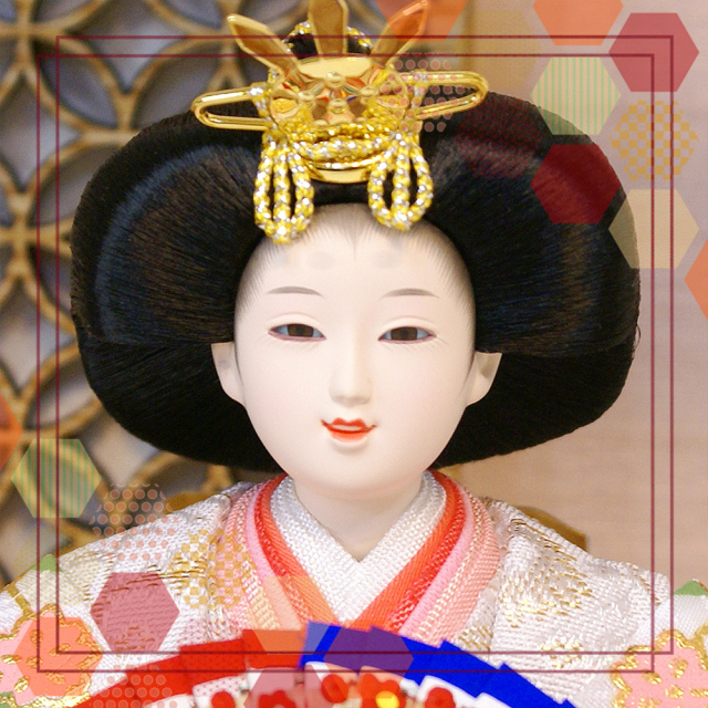 雛人形,久月,よろこび雛,ケース飾り,68116,ひな人形,インターネット