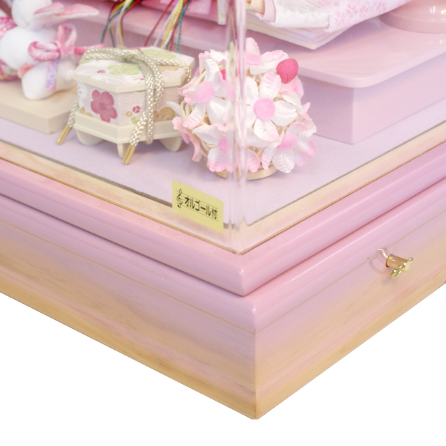 【展示品限り】雛人形　ケース飾り　※閉店セール　K12 閉店セール】【展示品限り】雛人形