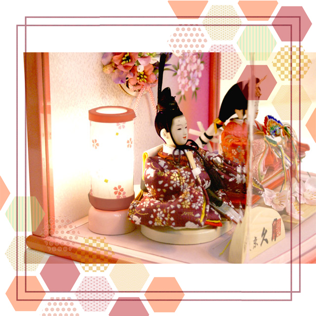 雛人形,久月,よろこび雛,ケース飾り,#69584,ひな人形,インターネット