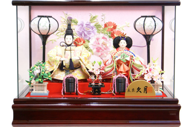 雛人形親玉ケース入り 雛人形,久月,よろこび雛,ケース飾り,#69990,ひな人形,インターネット