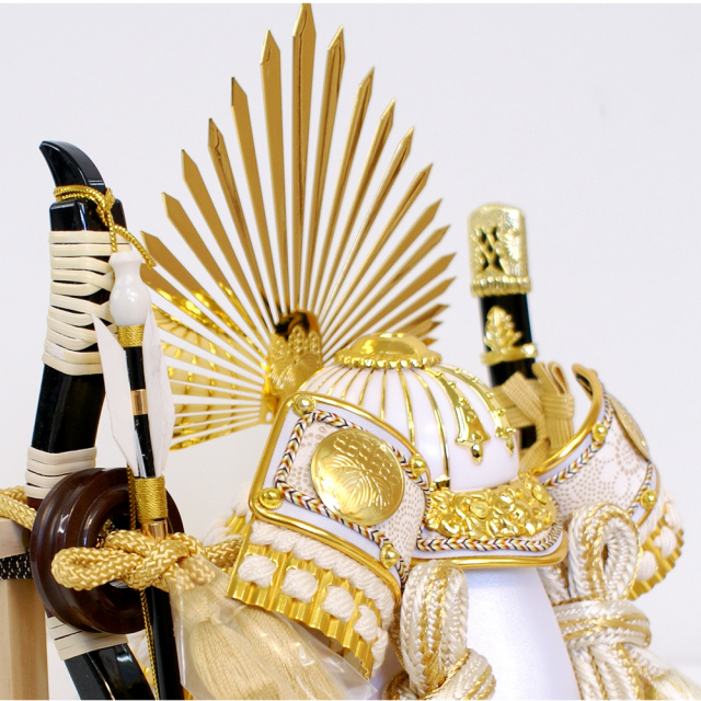 五月人形,久月,兜,家紋,ケース,アクリル,ガラス,コンパクト,K511125