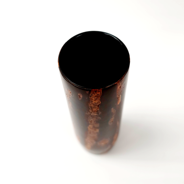 秋田の伝統工芸品 樺細工 一輪刺し。花瓶。桜皮細工,ネット通販