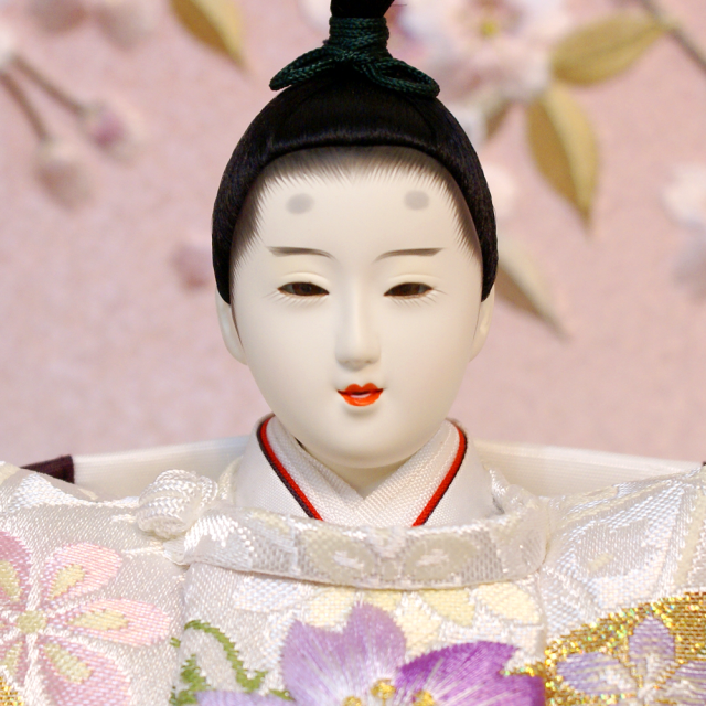 雛人形,東京久月, よろこび雛,親王平飾り,ひな人形,#S-34143