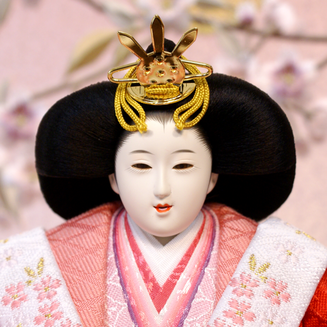 雛人形,東京久月, よろこび雛,親王平飾り,ひな人形,#S-34143