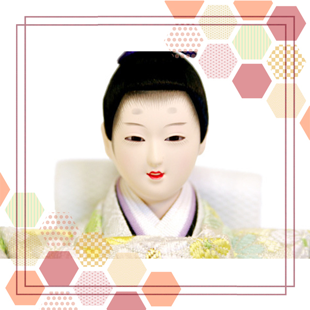 雛人形,東京久月, よろこび雛,コンパクト収納飾り,ひな人形,#S-36213