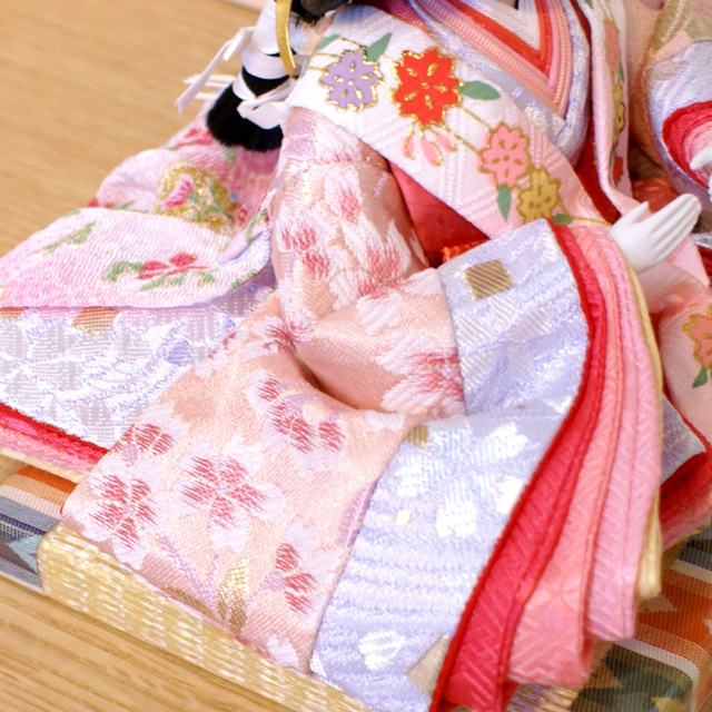 久月の雛人形　大型 雛人形,東京久月, よろこび雛,コンパクト,収納飾り,ひな人形,S-37221