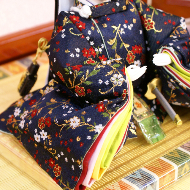 雛人形,東京久月,よろこび雛,収納式三段飾り,ひな人形,S-38331