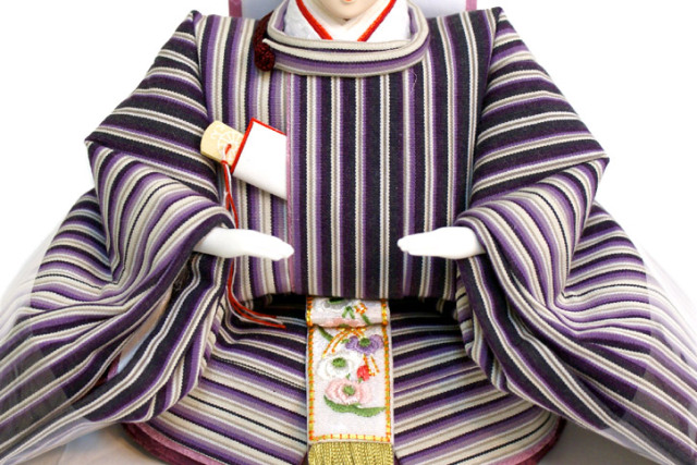 ⑥見つめ愛♡雛人形＆屏風のセット'25＊Urchin雑貨＊私のお雛様 夢み屋】白粋-HAKI- 桜舞うお雛様(F マルチ): 新生児 - ナルミヤ