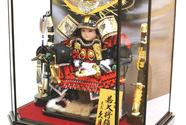 五月人形,上杉謙信,久月,t53403,5月人形,子供大将,若大将,武者人形,兜