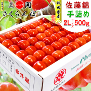 長野さくらんぼ 紅秀峰2Lサイズ600㌘ 2025年 さくらんぼ 「 紅秀峰 」 600g 特秀品 2Lサイズ (300g×2