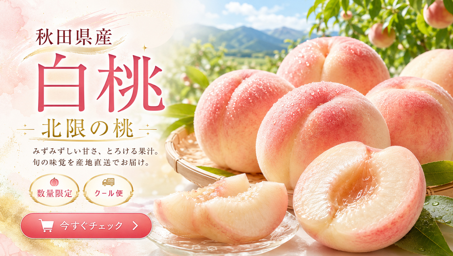 秋田特産品のお取り寄せ通販｜さくらんぼ・メロン・すいかの桜竹