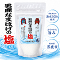 男鹿なまはげの塩 80g 秋田県男鹿半島の海水100％使用 平釜仕上げ 海水塩 国産塩 秋田土産 ご当地調味料