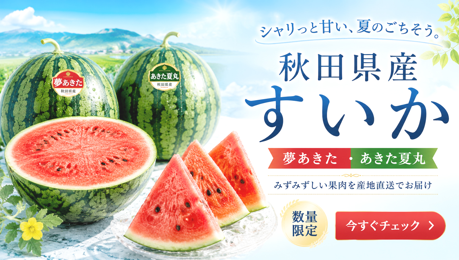 秋田特産品のお取り寄せ通販｜さくらんぼ・メロン・すいかの桜竹