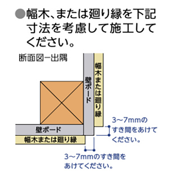 幅木樹脂コーナー出隅 IPE-MHC106J※　10個入