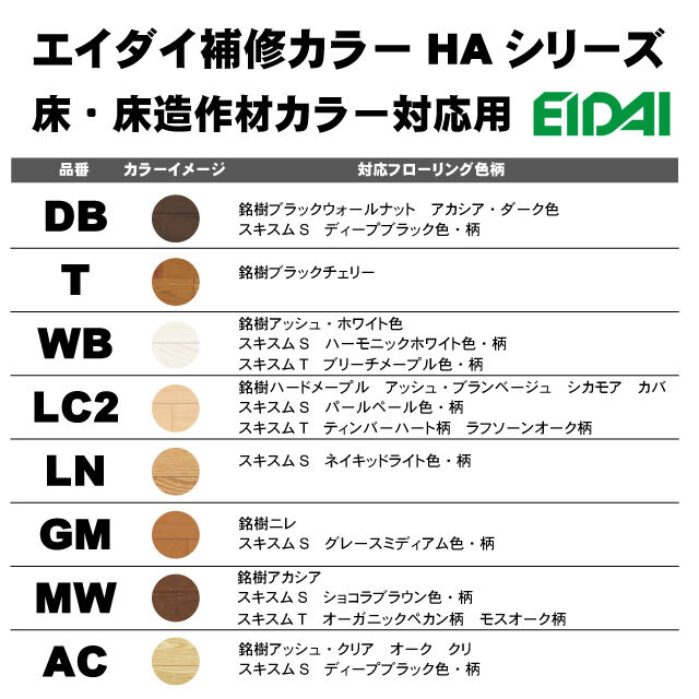 エイダイ補修用カラーキズ隠しクレヨン