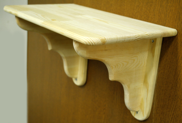 パインシェルフ(棚板／棚受) 　送料無料