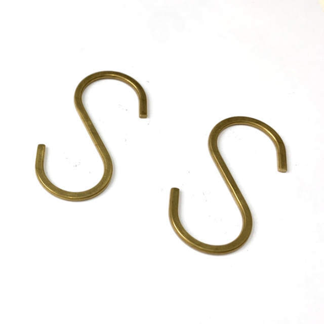 有孔ボード用フック Classic 真鍮ゴールドSカン ANB-719（2本入り） 大