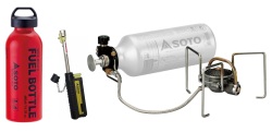 ソト　SOTO MUKAストーブ SOD-371＆2023New広口ボトルCRM 480ml SOD-703M＆点火用スライドガストーチ ST-480C