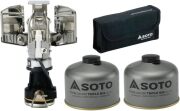 ソト　SOTOプラチナランタン SOD-250＋パワーガス250トリプルミックス　2本セット