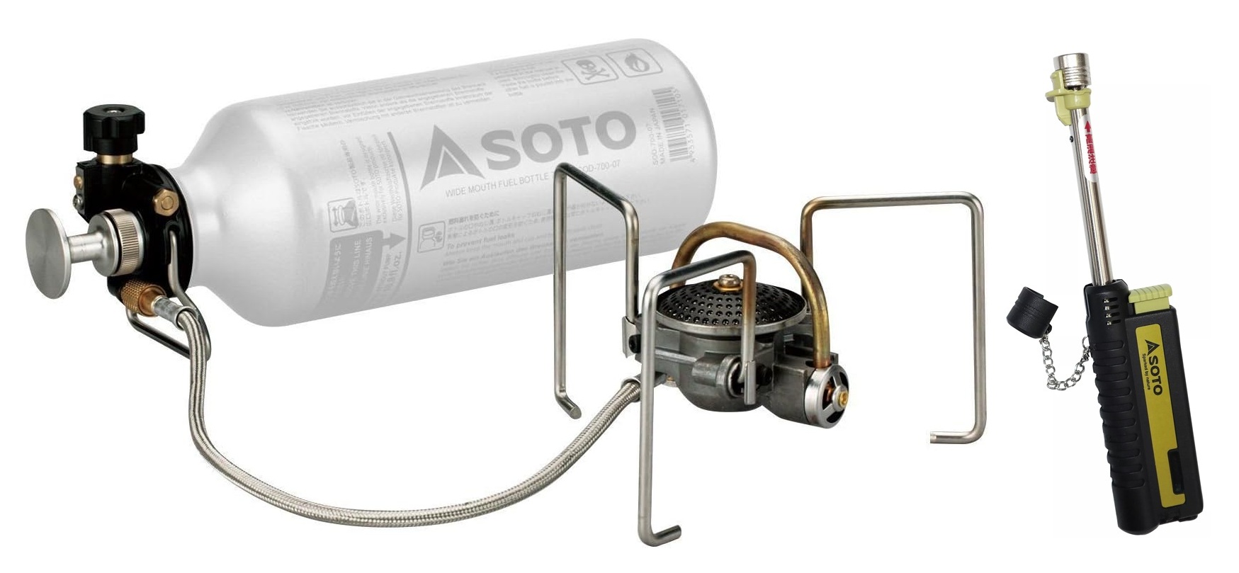 ソト　SOTO MUKAストーブ　SOD-371＆点火用スライドガストーチ ST-480C