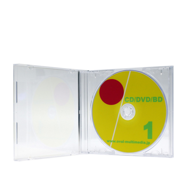 日本製ワイドCDケース入手困難な12mm厚ジュエルケース【1枚収納ワイドケースクリア1個】