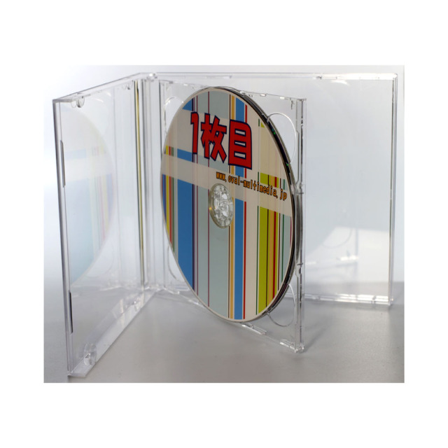 10mm厚2枚収納CDケース