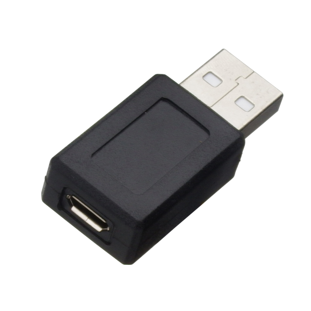 USB-Aオス→microUSBメス　変換コネクタ