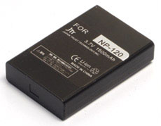 互換バッテリー FujiFilm MBH-NP-120