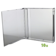 フロッピーディスクケース 3枚収納 10個セット FDケース クリア