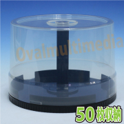 空のスピンドルケース 50枚収納 新品10個