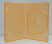 ポップマンボウ DVDトールケース マンダリンオレンジ 1枚収納 100個
