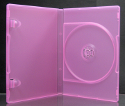 ポップマンボウ DVDトールケース ピーチ 1枚収納 50個