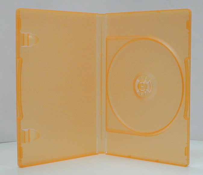 ポップマンボウ DVDトールケース マンダリンオレンジ 1枚収納 50個