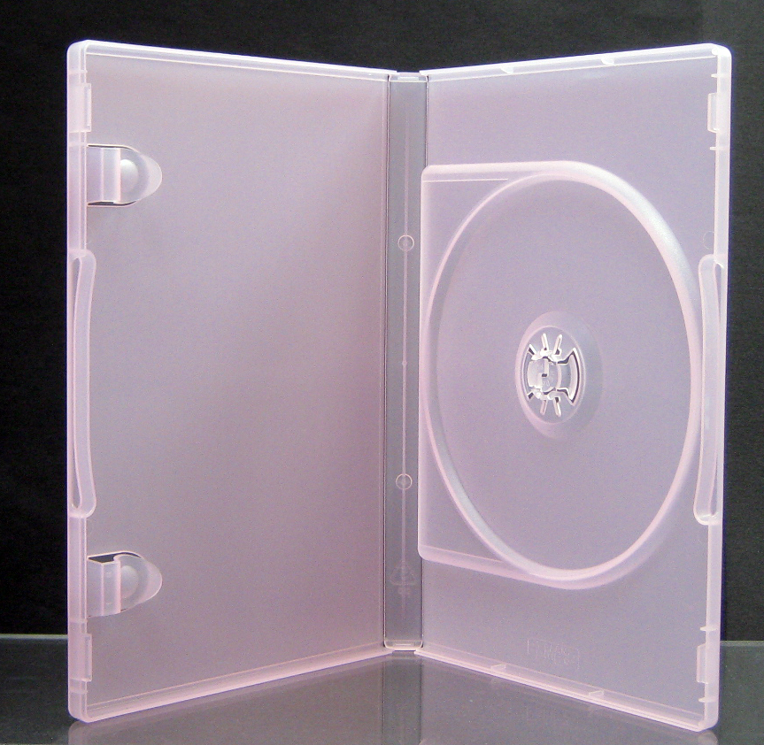 ポップマンボウ DVDトールケース チェリー 1枚収納 50個