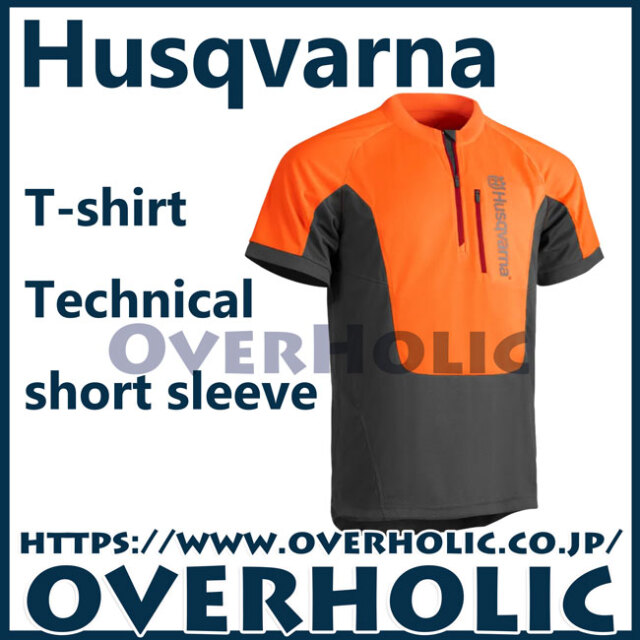 ハスクバーナ　テクニカルTシャツ/サイズ/XL半袖タイプ