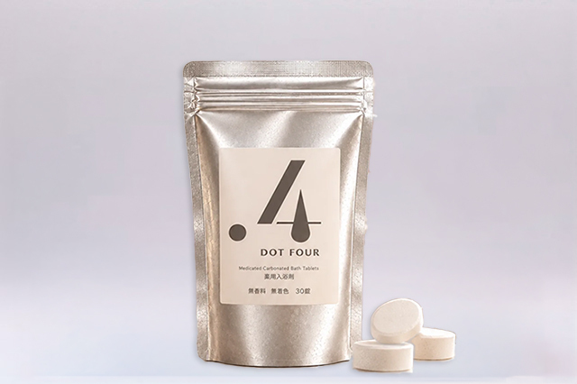 4 DOT FOUR 薬用重炭酸入浴剤 お試し3袋セット