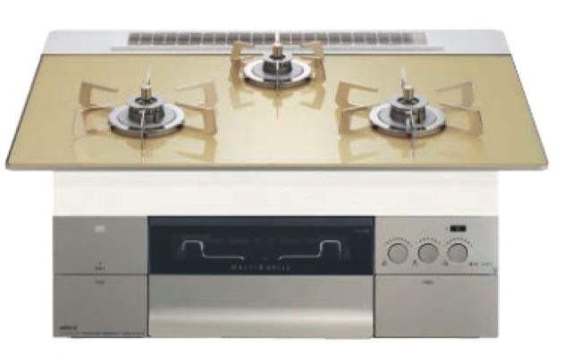 プログレシャンパンゴールドガラス　ステンレスゴトク